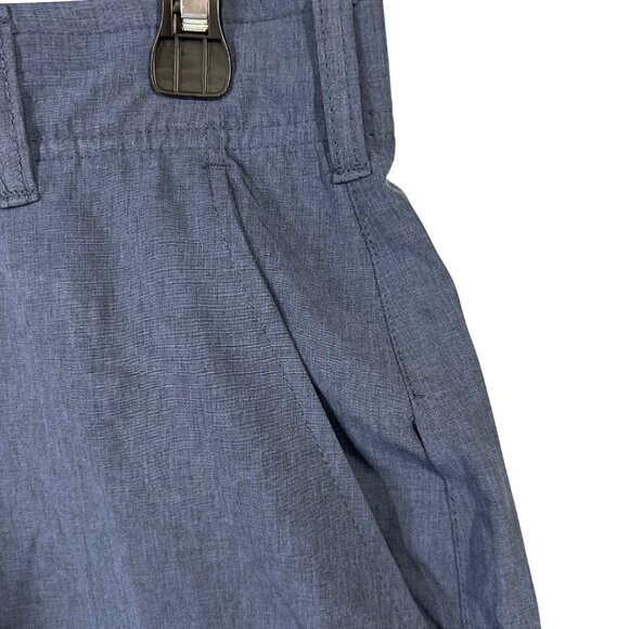 Architect ActiveFlex Men's Size 34 Zip Cargo Shorts Heather Gray GUC - Picture 3 of 12